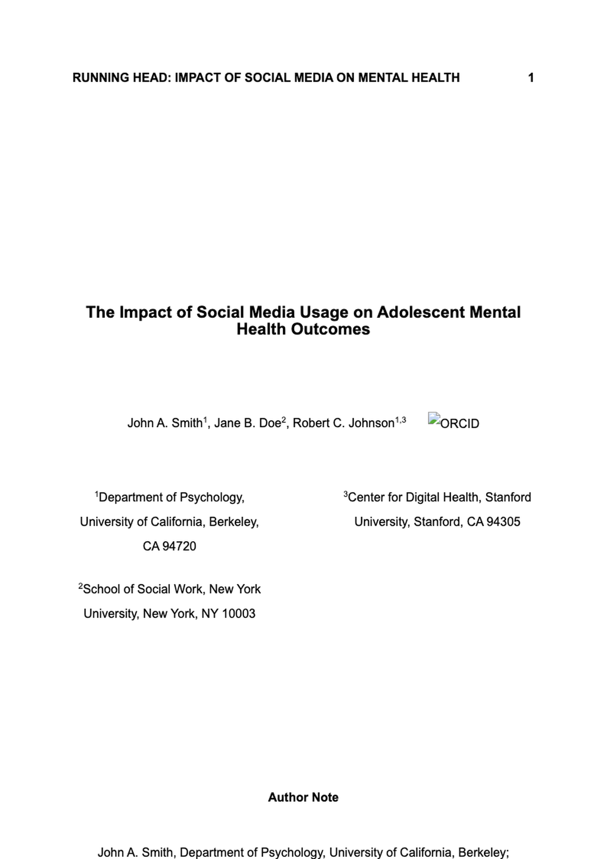 Academic paper title page with author affiliations and ORCID IDs_variant_2